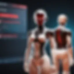 Interactive live chat interface on a gaming platform