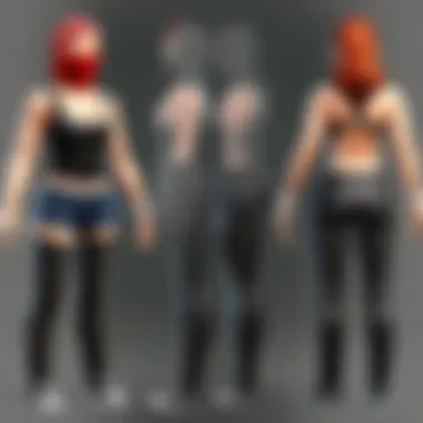 User Interface for Clothing Customization Tools User interface for clothing customization tools
