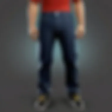 Market Trends Analysis for Roblox Creators A creator analyzing market trends for in-game clothing sales