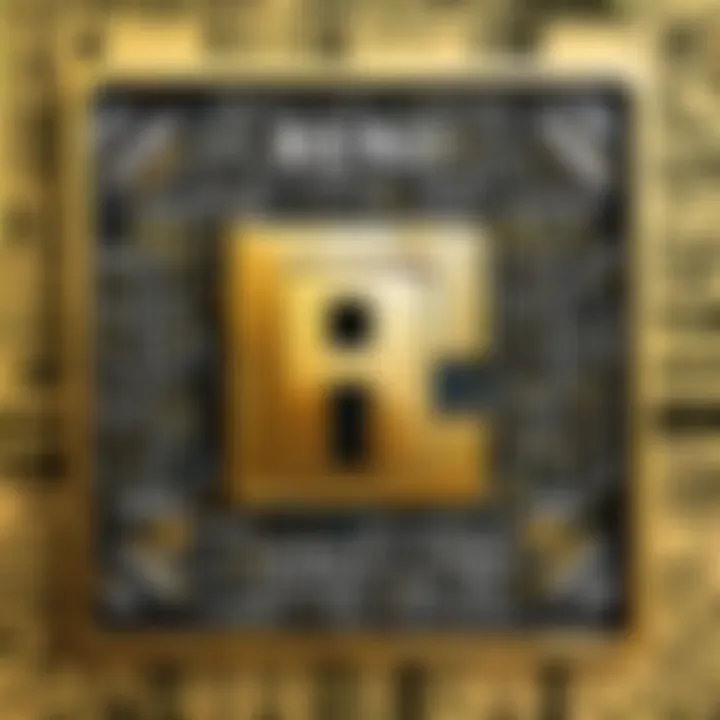 Visual representation of entering a security code on a digital interface