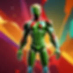 Roblox gift card featuring vibrant design