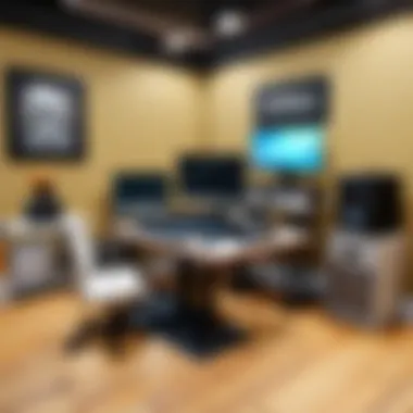 A digital audio workstation showcasing distortion settings used in game development