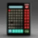 A sleek interface of the Roblox calculator showcasing various functionalities.