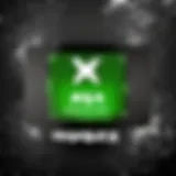 Xbox gift card showcasing digital interface