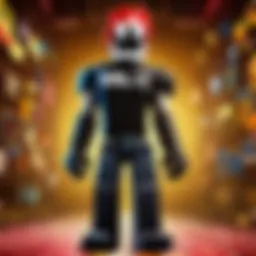 Roblox update interface showcasing various options