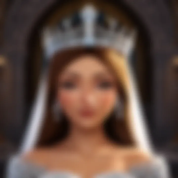 Creative user-generated content featuring tiaras and storytelling