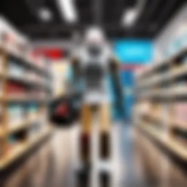 Overview of technological features in retail applications